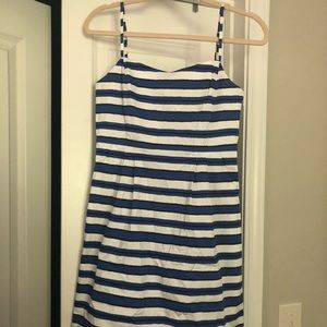 GAP Blue & White Striped Dress